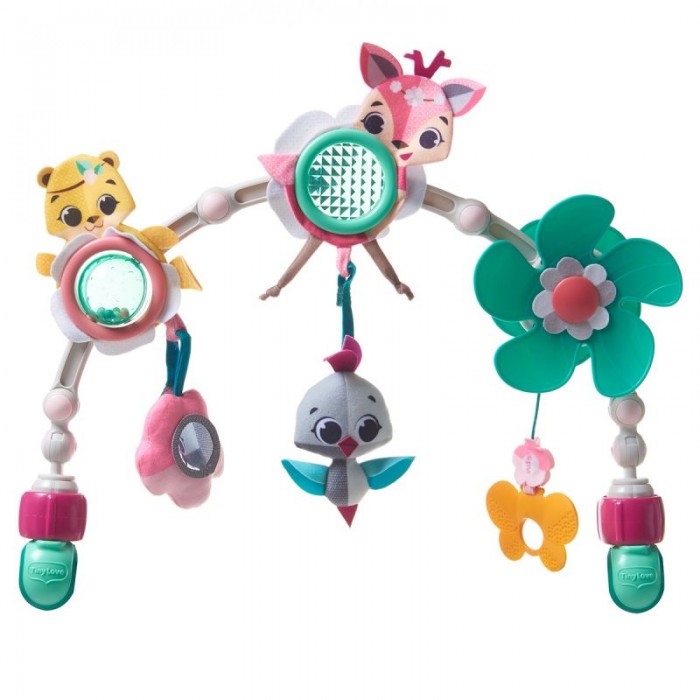 игрушки на дугах жирафики дуга с подвесками забава Игрушки на дугах Tiny Love Дуга-трансформер Принцесса 535