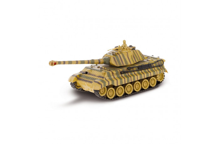 Радиоуправляемые игрушки Crossbot Танк King Tiger на радиоуправлении танк 1 toy взвод танковый бой р у 2 танка 2 4 ггц 1 28 35 см