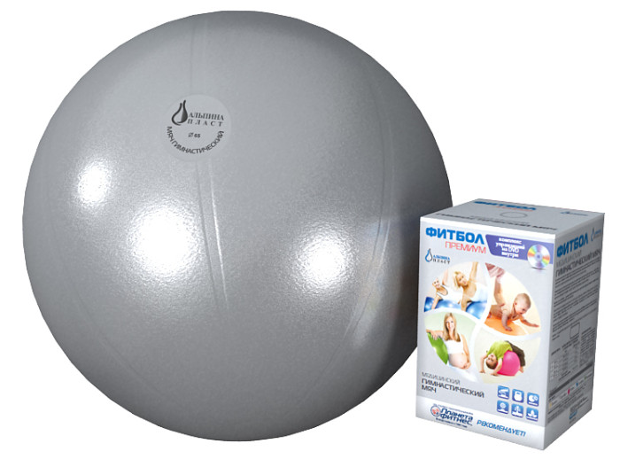 

Альпина Пласт Фитбол Премиум Гимнастический Мяч D75, Фитбол Премиум Гимнастический Мяч D75