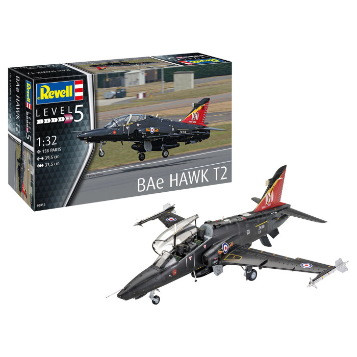 Сборные модели Revell Реактивный самолет BAe Hawk T2