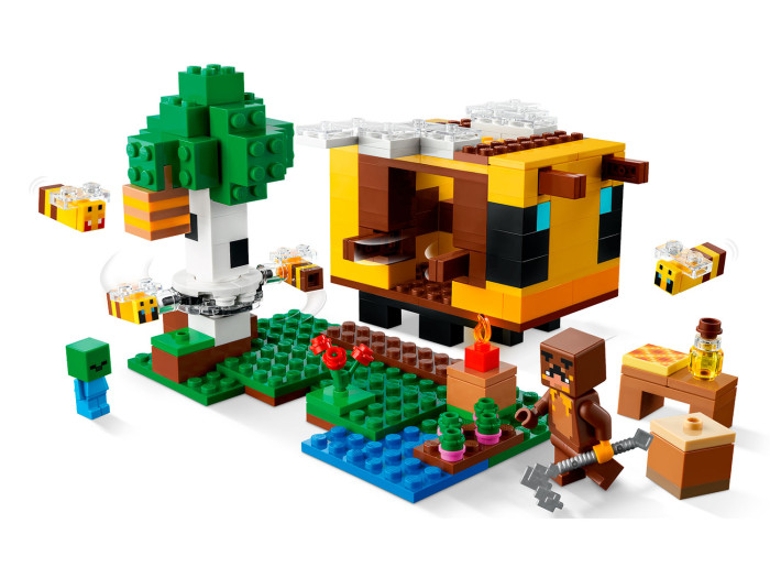 Конструктор Lego Minecraft Пчелиный коттедж (254 детали)