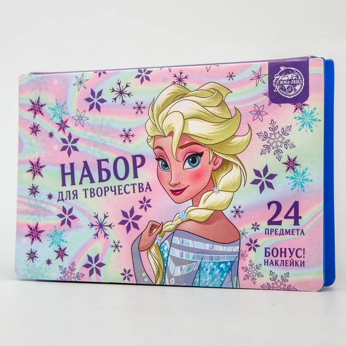 

Disney Набор для творчества Холодное сердце: Эльза (24 предмета) 5013783, Набор для творчества Холодное сердце: Эльза (24 предмета) 5013783