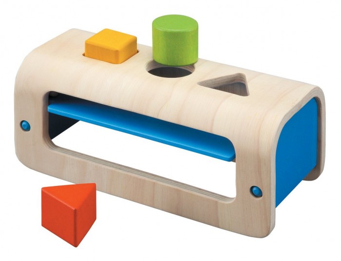 Деревянная игрушка Plan Toys Сортер с геометрическими фигурами 5352