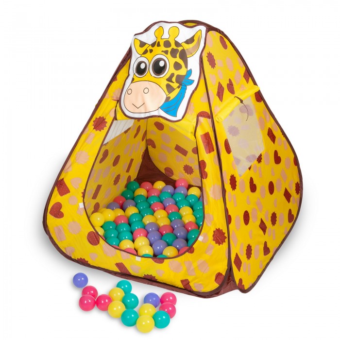 Игровые домики и палатки SevillaBaby Игровой домик + 100 шаров Жираф