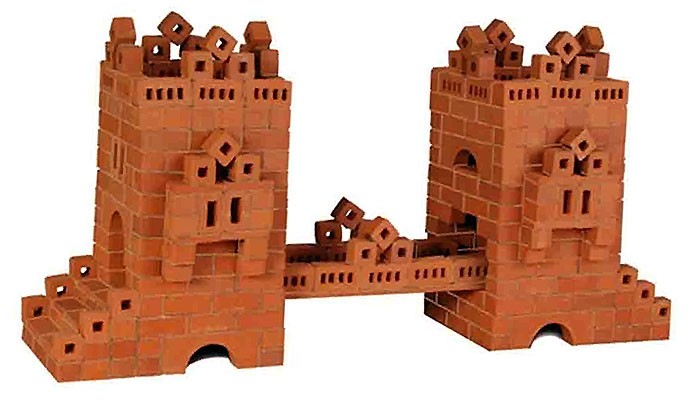 Сборные модели Brickmaster Мост 450 деталей сборные модели brickmaster собор 5 в 1 488 деталей