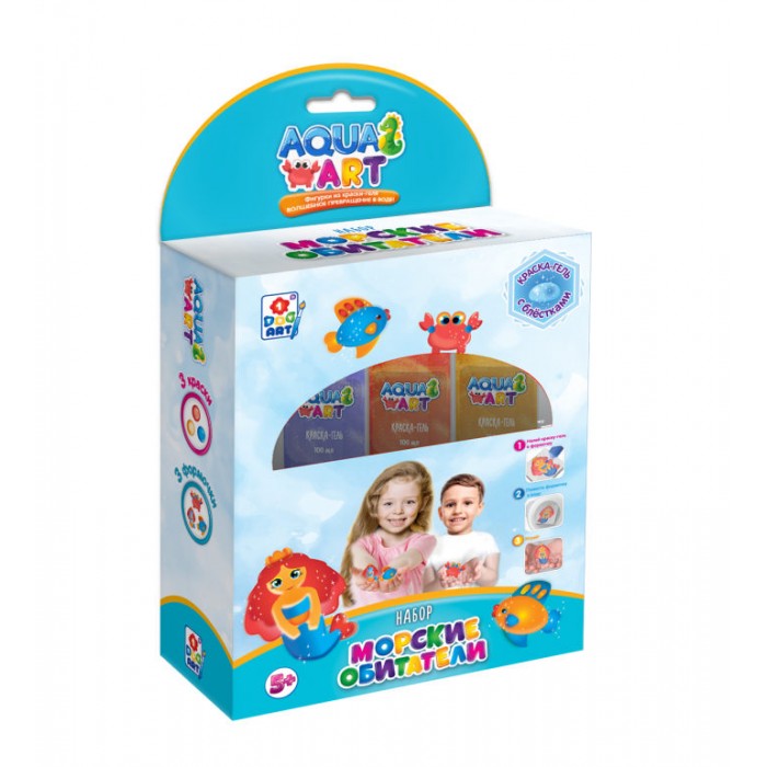 

1 Toy Aqua Art Набор Морские обитатели, Aqua Art Набор Морские обитатели