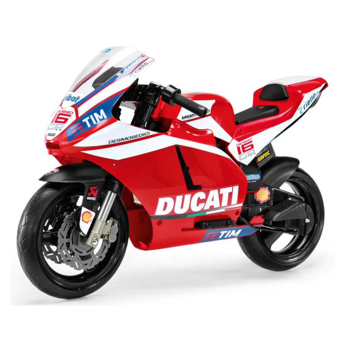 Электромобили Peg-perego Мотоцикл Ducati GP Rossi 2014 электромобили peg perego jd ground loader