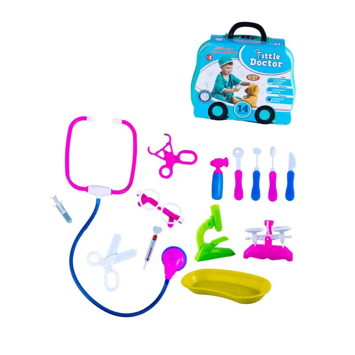 ролевые игры toy mix набор доктора в чемодане st 120 Ролевые игры Toy Mix Набор доктора в чемодане ST-120