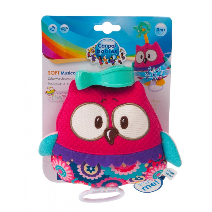 

Подвесная игрушка Canpol Forest Friends Сова 68/048, Forest Friends Сова 68/048