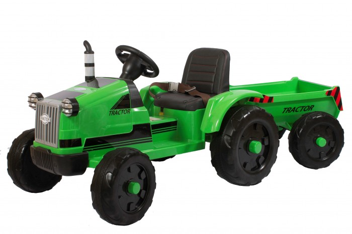 Электромобили Barty Детский трактор с прицепом TR 55 электромобили barty трактор с прицепом tr001