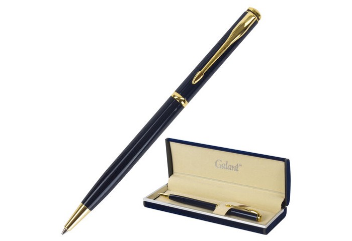 

Galant Ручка подарочная шариковая Arrow Gold Blue 0.7 мм, Ручка подарочная шариковая Arrow Gold Blue 0.7 мм