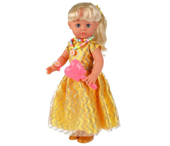 Куклы и одежда для кукол Карапуз Кукла озвученная Кристина 45 см куклы и одежда для кукол мир кукол кукла кристина 45 см
