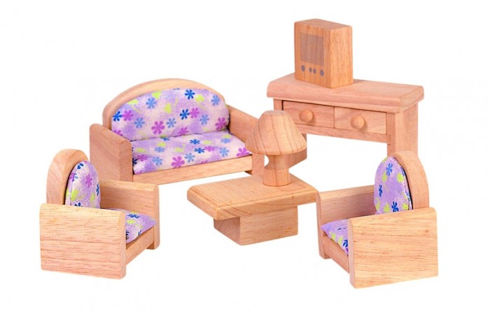 Кукольные домики и мебель Plan Toys Классик Гостиная