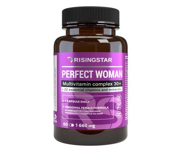 Risingstar БАД Поливитаминный комплекс Витамины Форте для женщин 1660 мг в капсулах 60 шт. 15761613 - фото 1