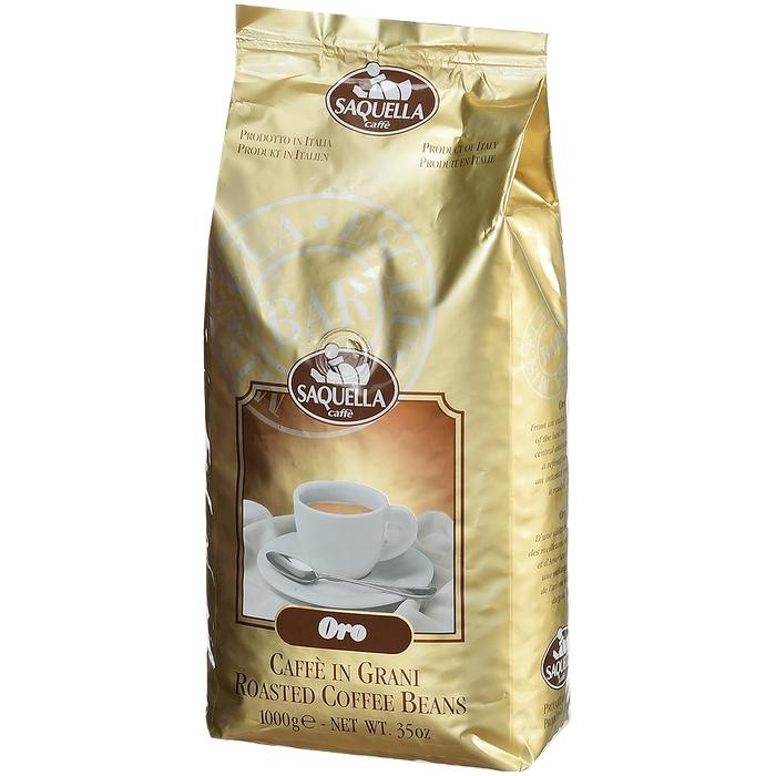 

Saquella Кофе в зернах Oro 1 кг, Кофе в зернах Oro 1 кг