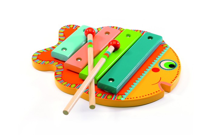Музыкальные инструменты Djeco Ксилофон музыкальные инструменты bondibon деревянный ксилофон слоник