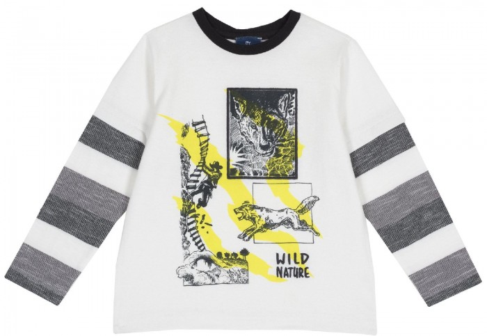 

Chicco Лонгслив для мальчика Wild Nature, Лонгслив для мальчика Wild Nature