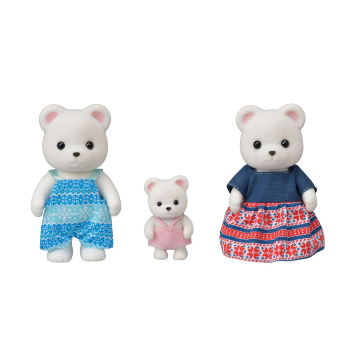 Игровые фигурки Sylvanian Families Семья Полярных мишек