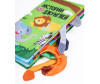  AmaroBaby Книжка-игрушка шуршалка с хвостиками Touch book Джунгли - AmaroBaby Книжка-игрушка шуршалка с хвостиками Touch book Джунгли