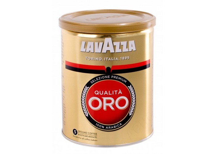 

Lavazza Кофе Oro молотый в банке 250 г, Кофе Oro молотый в банке 250 г