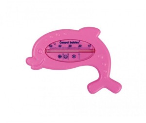 Термометр для воды Canpol Дельфин 2/782 - Розовый