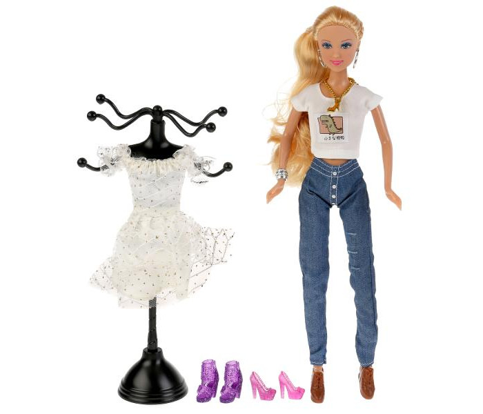 цена Куклы и одежда для кукол Defa Кукла Красавица в платье с аксессуарами 31 см