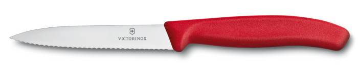 Выпечка и приготовление Victorinox Нож кухонный Swiss Classic разделочный для овощей 100 мм выпечка и приготовление victorinox нож кухонный rosewood филейный 160 мм