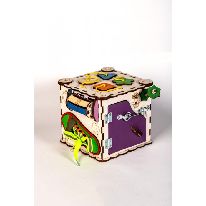 

Деревянная игрушка MyLandToys Куб без электрики №16, Куб без электрики №16