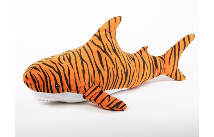 фото Мягкая игрушка kett-up добрая тигровая акула 100 см