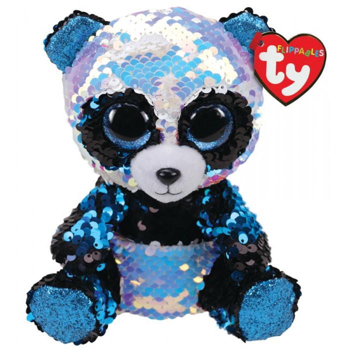 Мягкая игрушка TY Бамбу панда с пайетками 25 см 36777