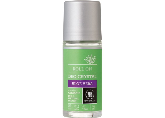 Urtekram Шариковый дезодорант-кристалл Алоэ вера 50 мл дезодорант кристалл ecodeo с лакучей для мужчин 60 г