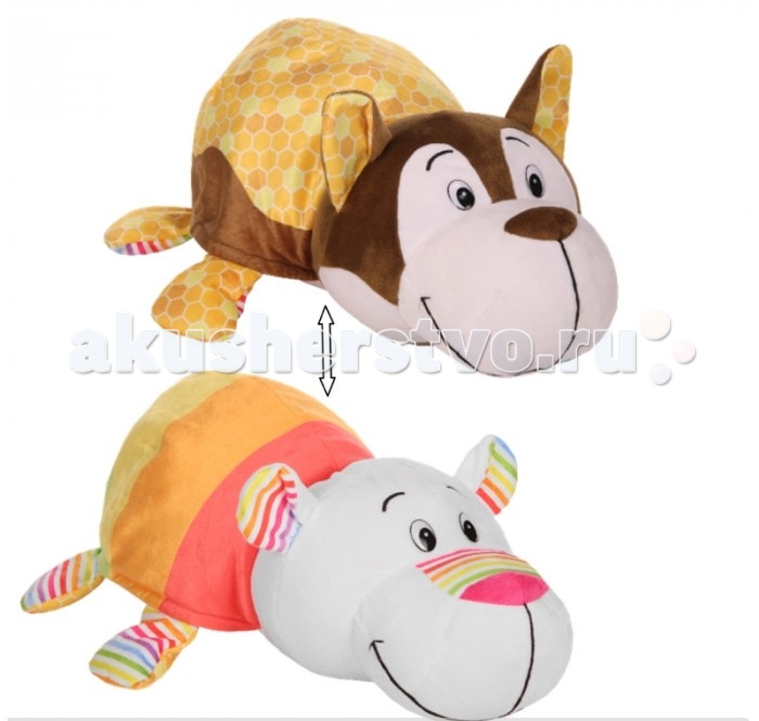 

Мягкая игрушка 1 Toy Вывернушка Ням-ням Хаски и Полярный мишка 35 см, Вывернушка Ням-ням Хаски и Полярный мишка 35 см