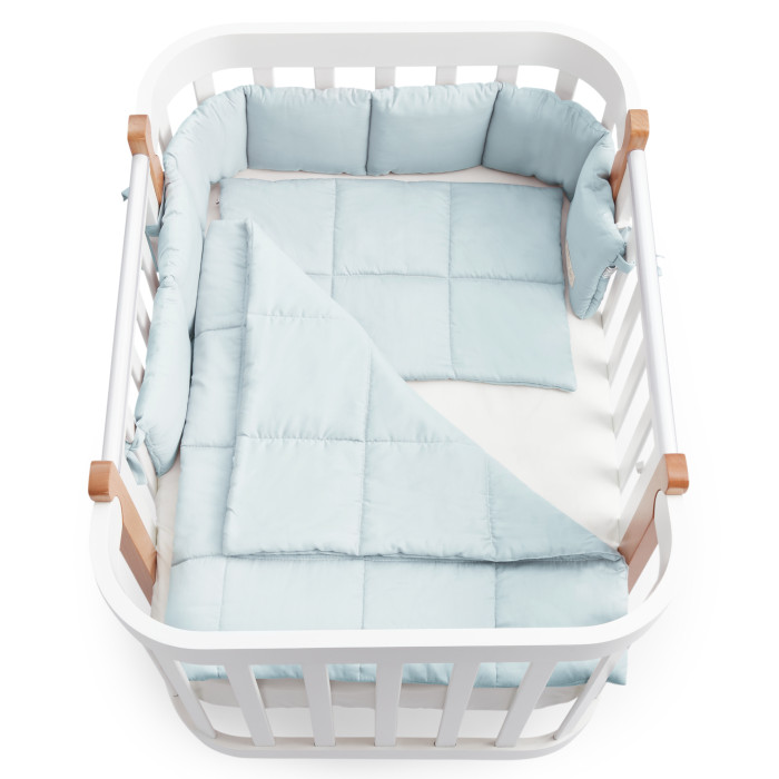 Комплект в кроватку Happy Baby (4 предмета) 87540 мягкая игрушка happy baby гусь подушка обнимашка 330716 с кармашками белая