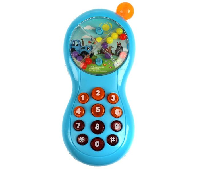 Электронные игрушки Умка Музыкальный телефон Синий трактор электронные игрушки умка телефон винни пух