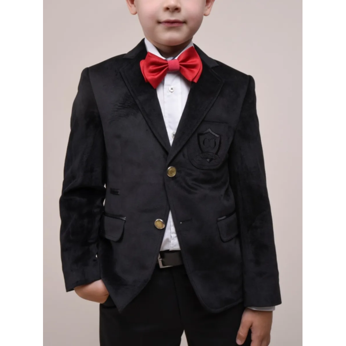 Пиджаки и жакеты Cascatto Пиджак для мальчика бархатный CPM цена и фото