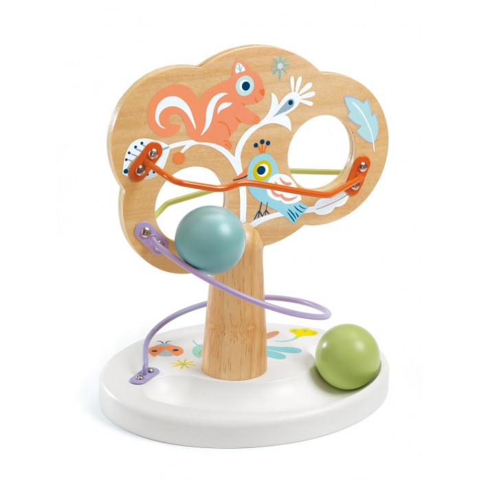 Деревянная игрушка Djeco Кугельбан Дерево пастель деревянная игрушка djeco кугельбан дерево пастель