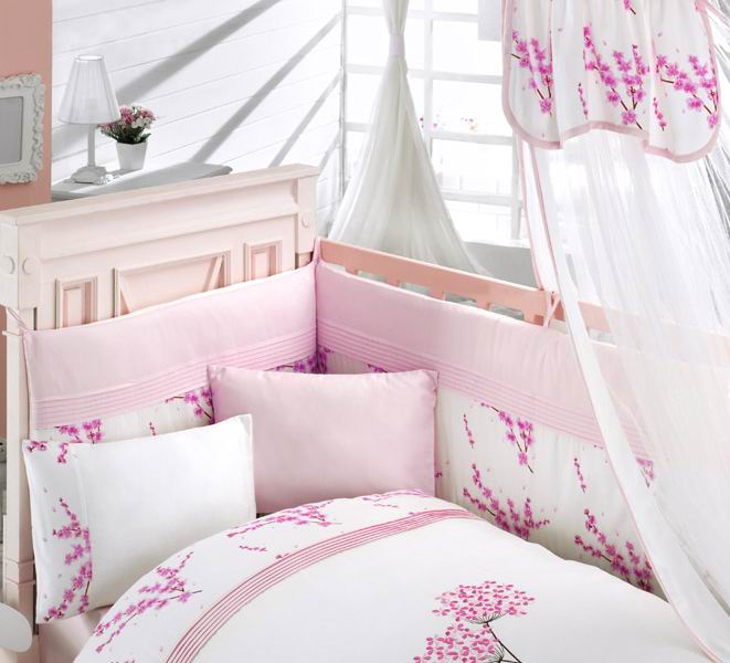 фото Балдахин для кроватки bebe luvicci blossom