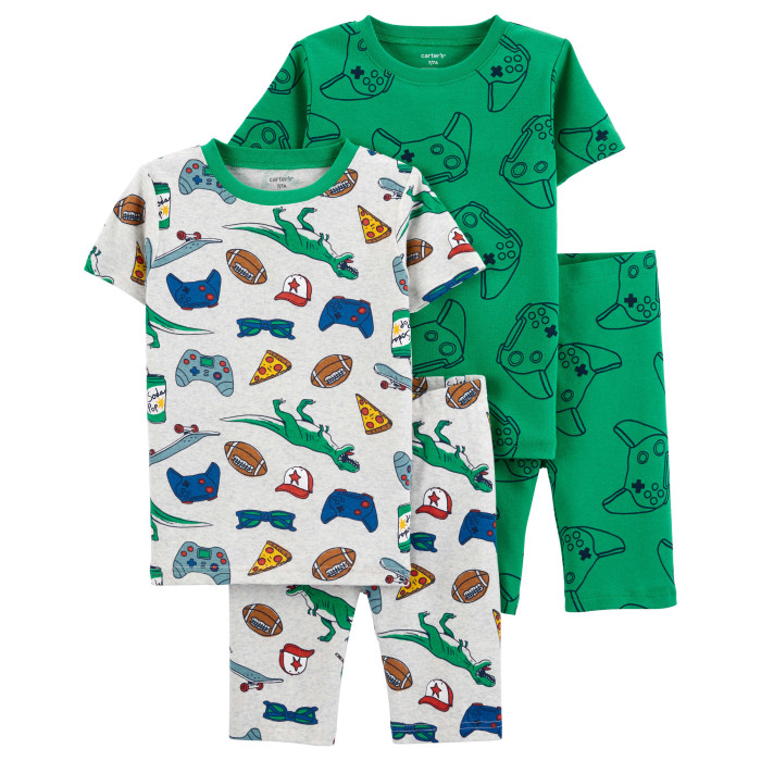 Домашняя одежда Carter's Пижама для мальчика Джойстики 2 шт. 3N274410