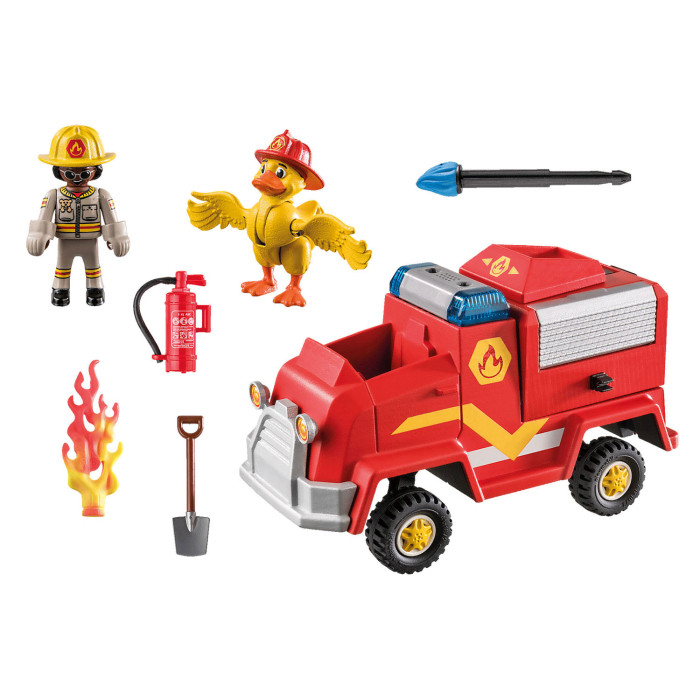 Игровые наборы Playmobil Игровой набор Пожарная машина игровые наборы playmobil игровой набор буровая установка