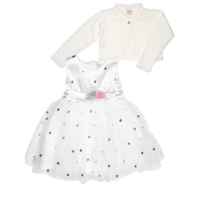 Комплекты детской одежды Lilax Комплект для девочки (жакет и платье) L6016