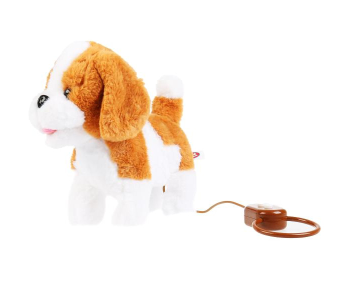 Интерактивная игрушка Мой питомец щенок на пульте-поводке Риччи 22 см