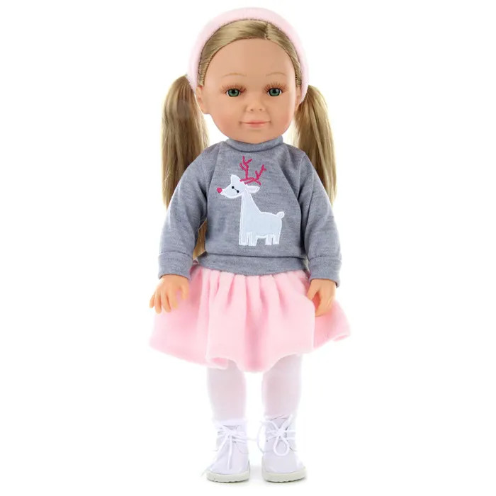 цена Куклы и одежда для кукол Lisa Doll Говорящая кукла Ева 37 см