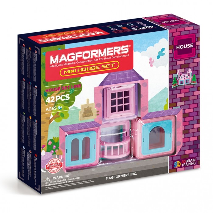 Конструктор Magformers Магнитный Mini House Set 42