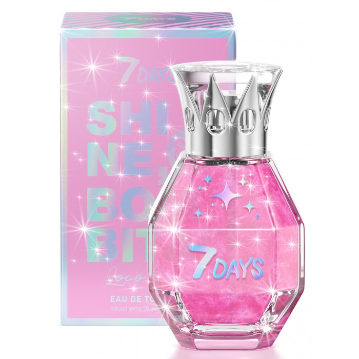7Days Шиммер-парфюм Shine, bombita unlimited сияние, голографические ...