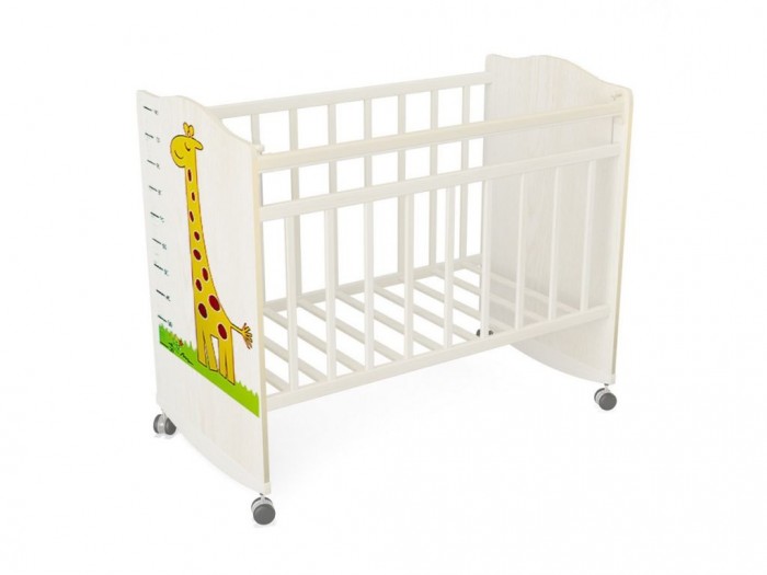 Детская кроватка ВДК Морозко Жираф колесо-качалка