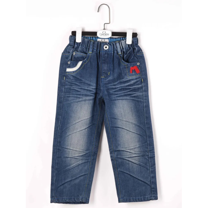 цена Брюки и джинсы Cascatto Джинсы для мальчика DGDM15