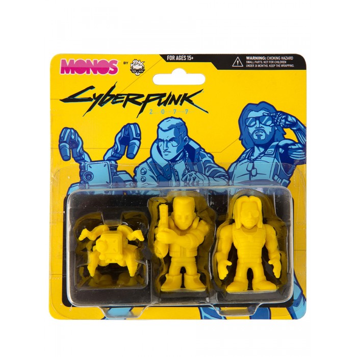 Игровые фигурки Cyberpunk Набор фигурок Cyberpunk 2077 Monos Silverhand Set серия 1
