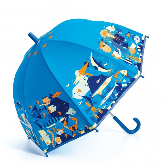 зонты djeco лягушата dd04808 Зонты Djeco Морской мир 68 см