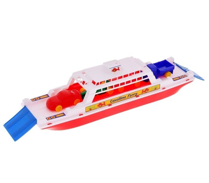 Игрушки для ванны Полесье Паром Балтик+ Автомобиль Мини 4 шт. полесье детский корабль карабинер микс