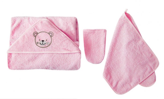 Полотенца Baby Nice (ОТК) Комплект для купания полотенца baby nice отк комплект для купания махровый 3 предмета